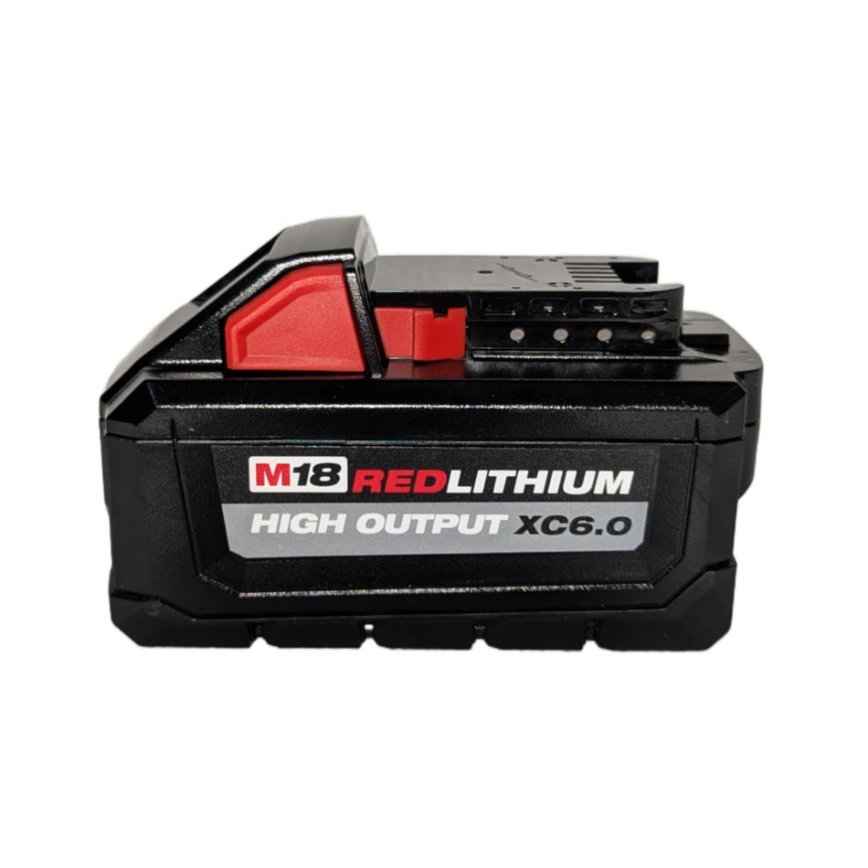 Milwaukee (48-11-1856) M18 18-Volt Lithium-Ion (1) High Output 6.0Ah Battery and (2) 5.0Ah Battery (3-Pack)