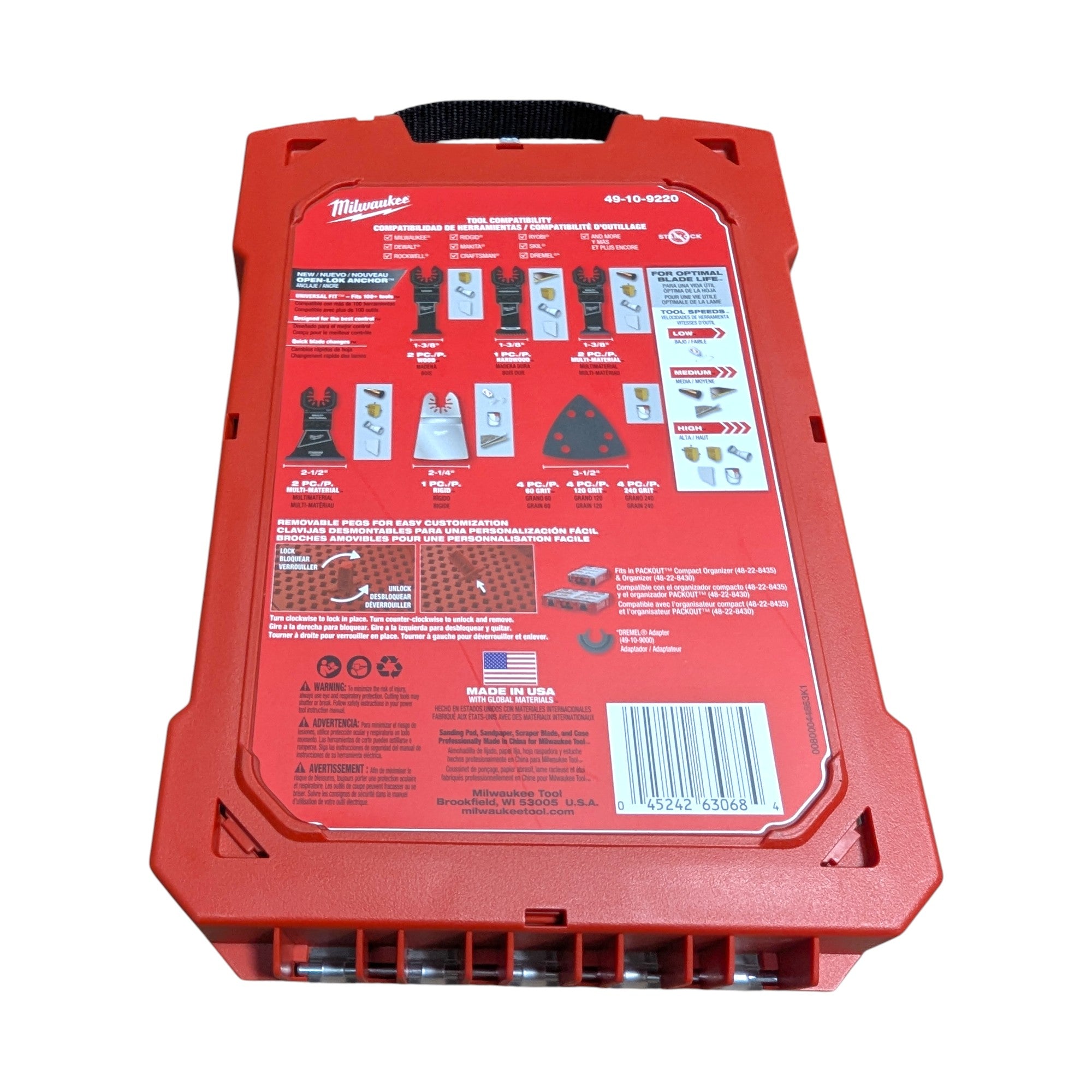 Milwaukee (49-10-9220) Oscillating Multi-Tool Blade Kit (20-Piece)