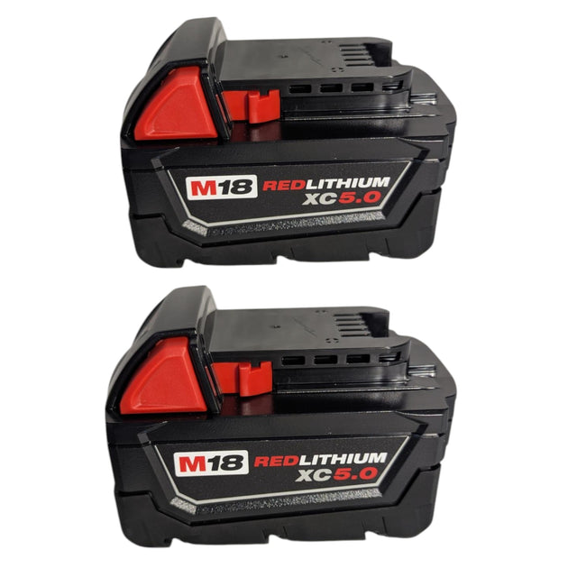 Milwaukee (3697-22) M18 FUEL 18V Lithium-Ion Brushless Cordless Hammer Drill and Impact Driver Combo Kit (2-Tool) with 2 Batteries