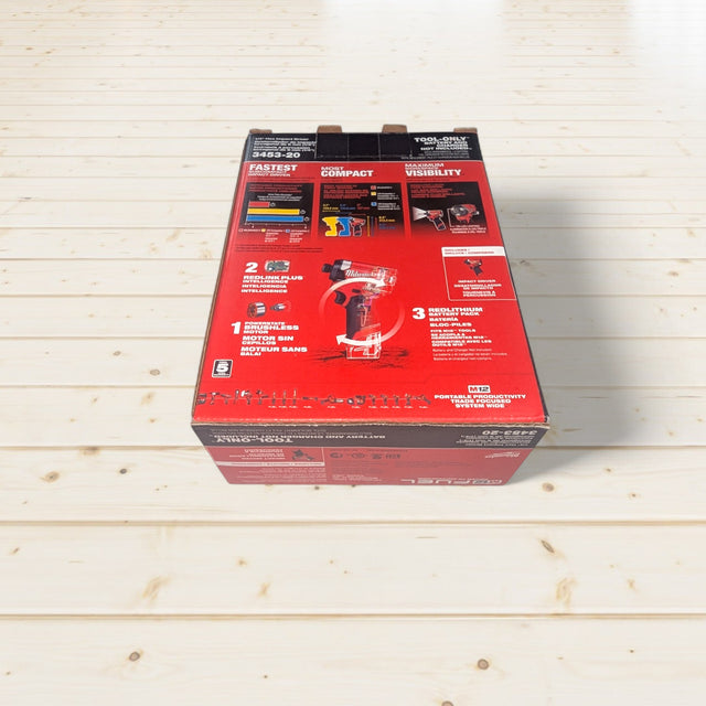 Milwaukee (3453-20) M12 FUEL 12V Lithium-Ion Brushless Cordless 1/4 in. Hex Impact Driver (Tool-Only)