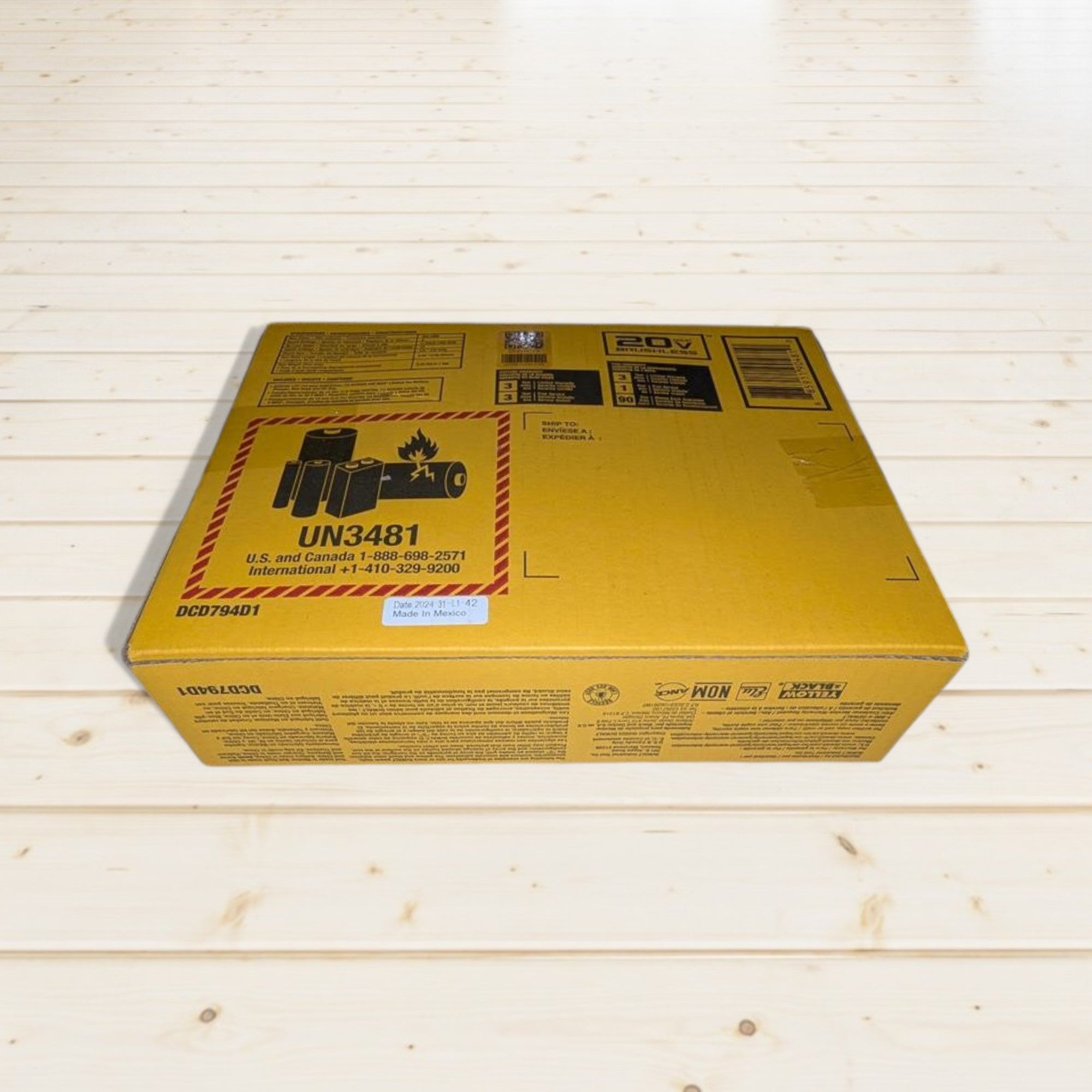 DEWALT (DCD794D1) ATOMIC 20-Volt Lithium-Ion Cordless Compact 1/2 in. Drill/Driver Kit with 2.0Ah Battery, Charger and Bag