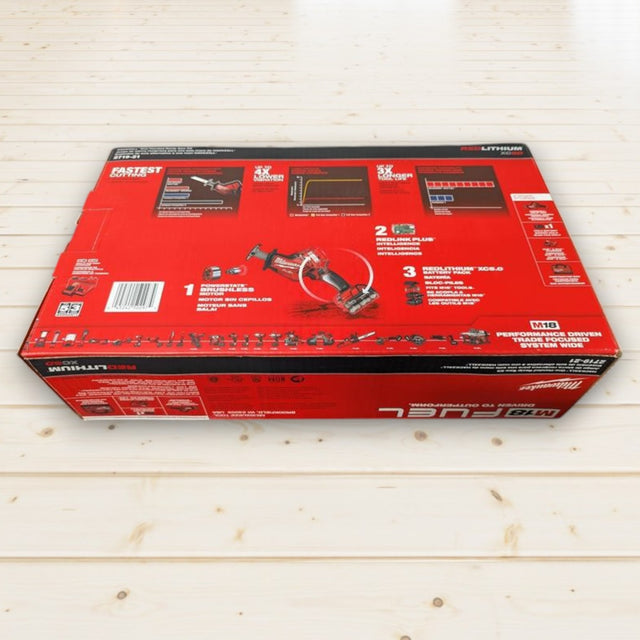 Milwaukee M18 FUEL 18V Lithium-Ion Brushless Cordless HACKZALL Reciprocating Saw Kit W/(1) 5.0Ah Batteries, Charger & Tool Bag 2719-21