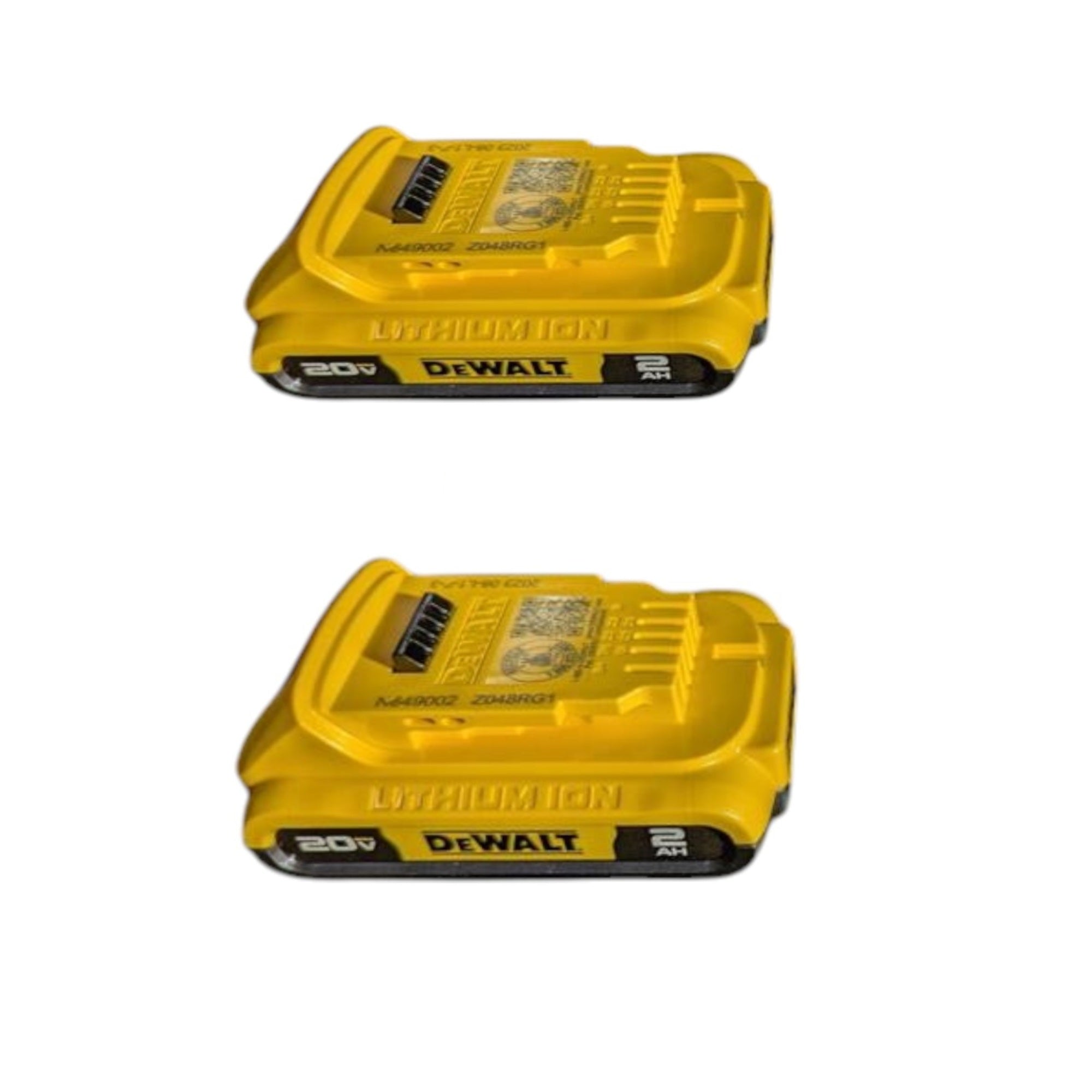 DEWALT (DCK225D2) ATOMIC 20-Volt MAX Lithium-Ion Cordless Combo Kit (2-Tool) with (2) 2.0Ah Batteries, Charger and Bag