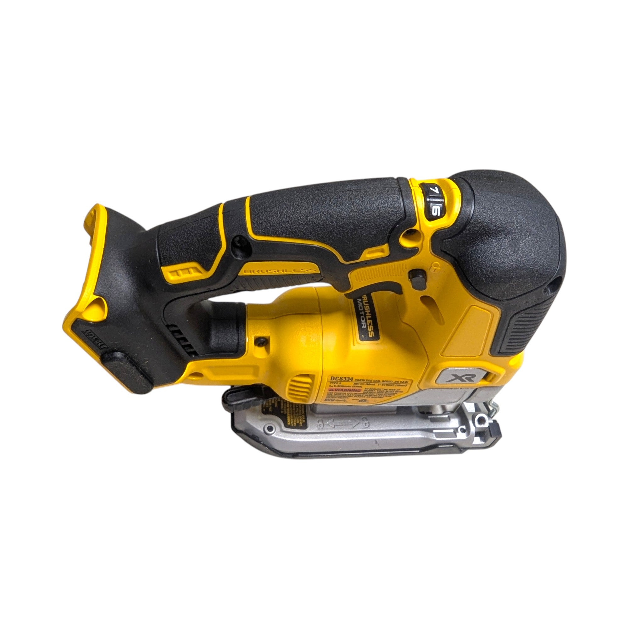 DEWALT (DCS334B)  20V MAX XR Cordless Brushless Jigsaw (Tool Only)