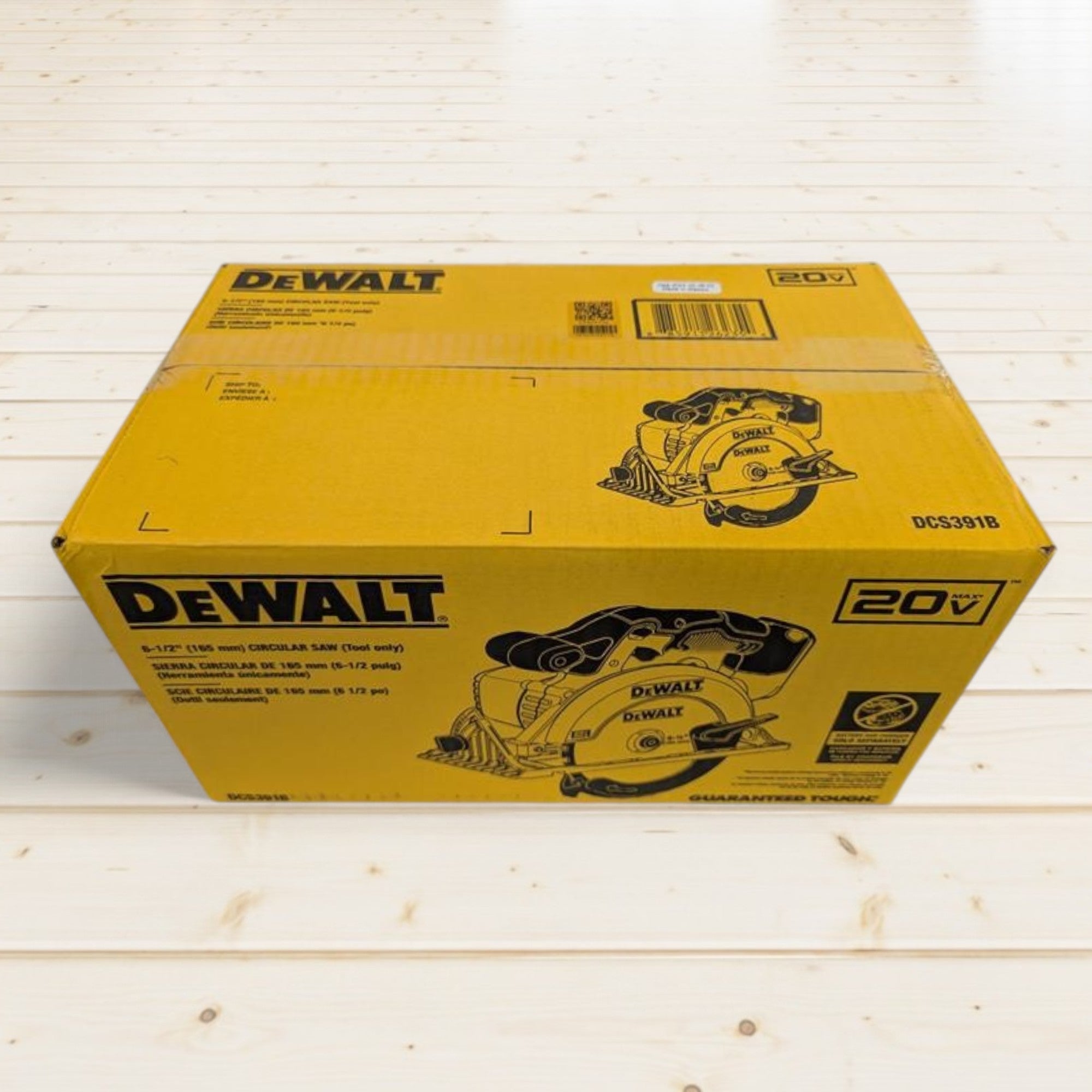 DEWALT (DCS391B) 20V MAX Cordless 6.5 in. Sidewinder Style Circular Saw (Tool Only)