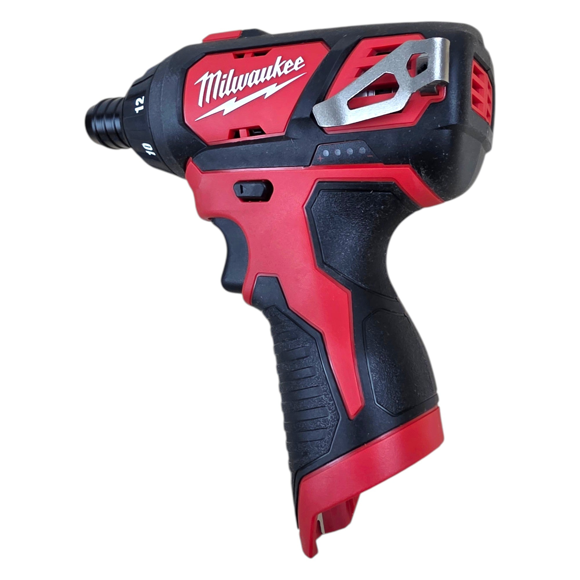 Milwaukee (2401-20) M12 12V Lithium-Ion Cordless 1/4 in. Hex Screwdriver - genuine, brand new in secure, non-retail packaging