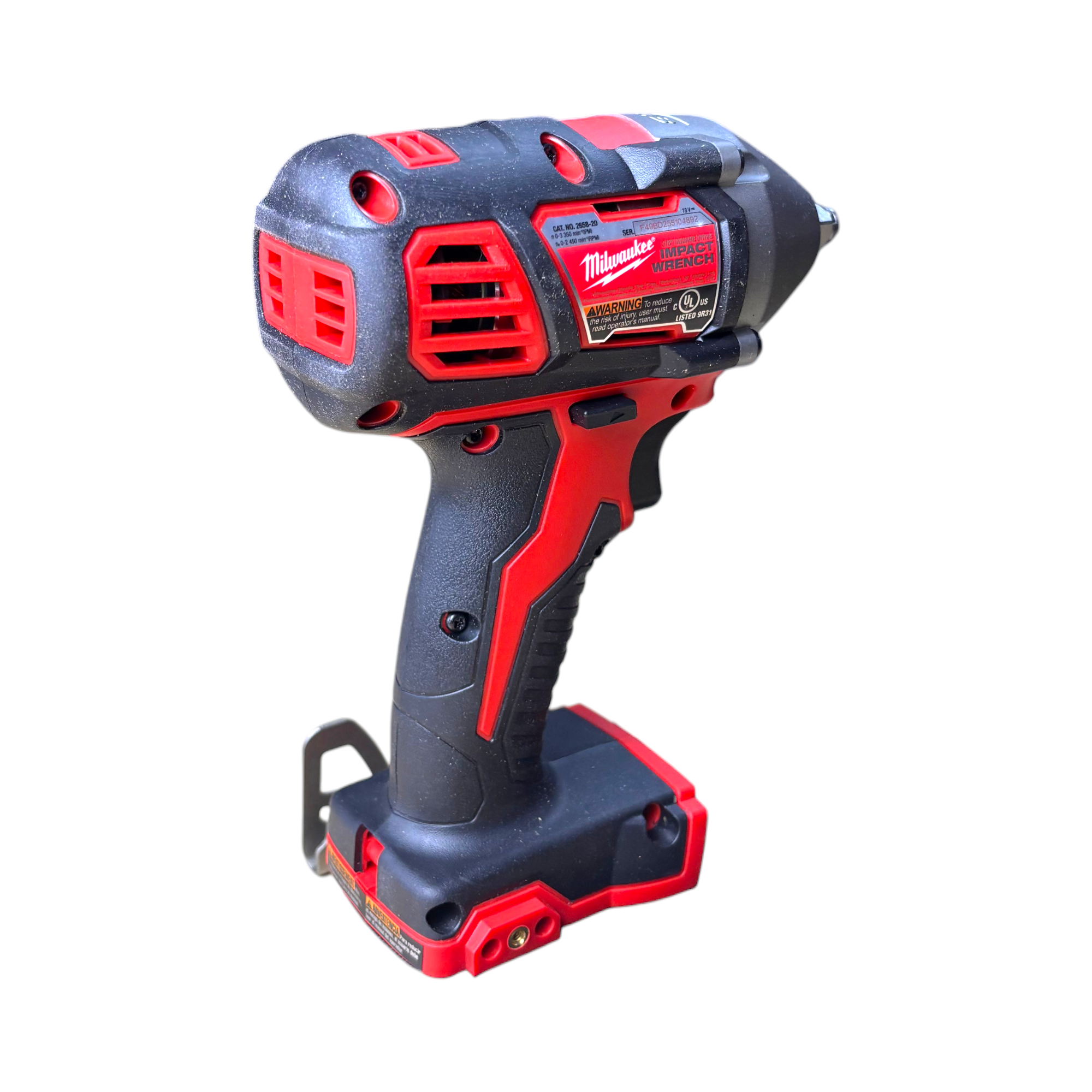 Milwaukee (2658-20) M18 18V Lithium-Ion Cordless 3/8 in. Impact Wrench W/ Friction Ring - genuine, brand new in secure, non-retail packaging