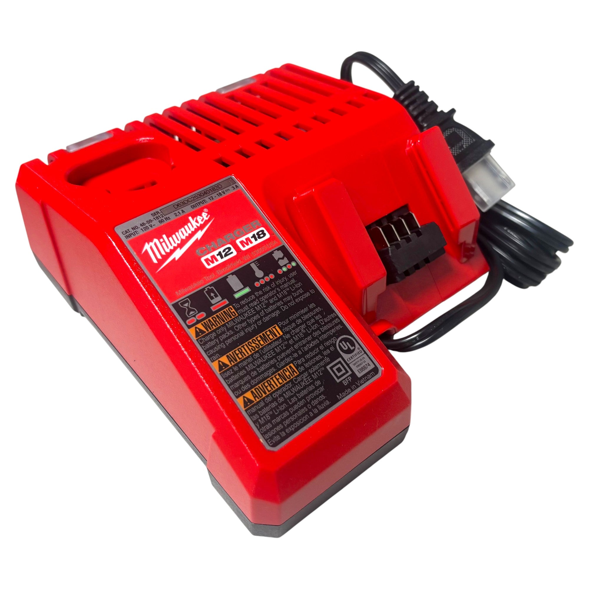 Milwaukee (2967-21B)  M18 FUEL 18V Lithium-Ion Brushless Cordless 1/2 in. Impact Wrench w/Friction Ring Kit w/One 5.0 Ah Battery and Bag