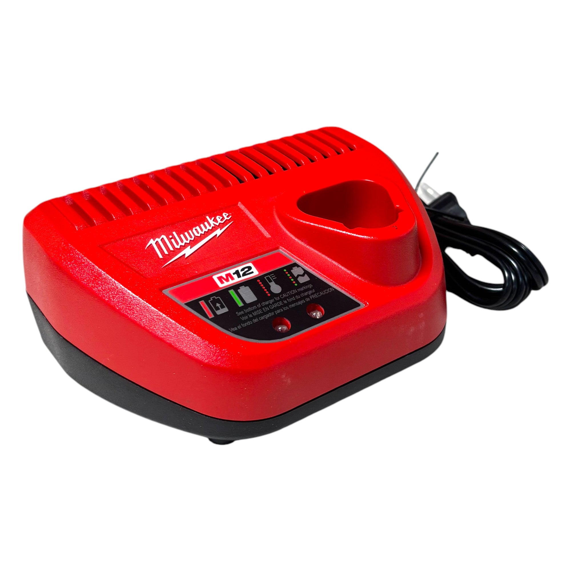 Milwaukee (2563-22)  M12 FUEL 12V Li-Ion Brushless Cordless Stubby 1/2 in. Impact Wrench Kit w/(1) 5.0Ah & (1) 2.5 Ah High Output Batteries