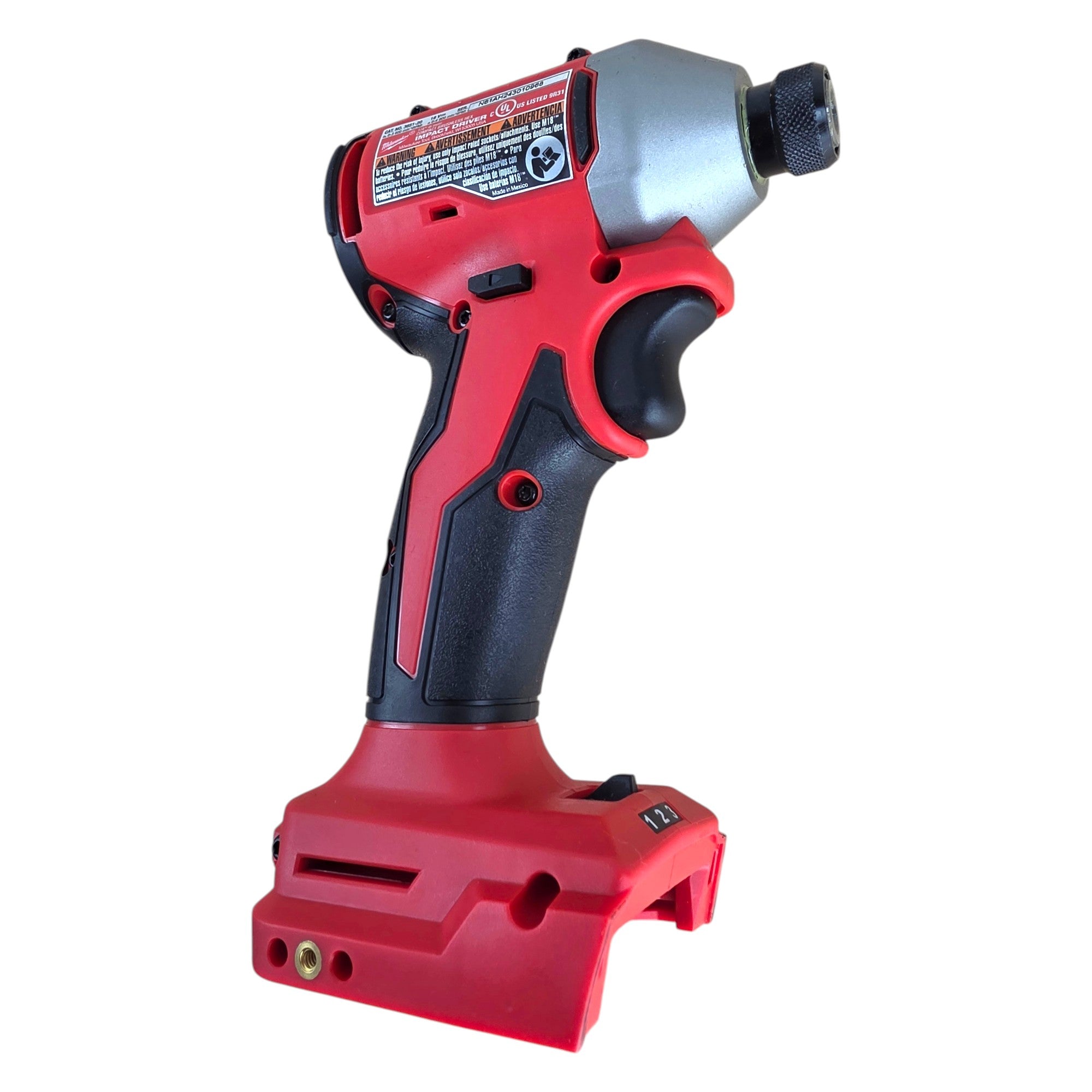 Milwaukee (3651-20) M18 18V Lithium-Ion Compact Brushless Cordless 1/4 in. Impact Driver - genuine, brand new in secure, non-retail packaging