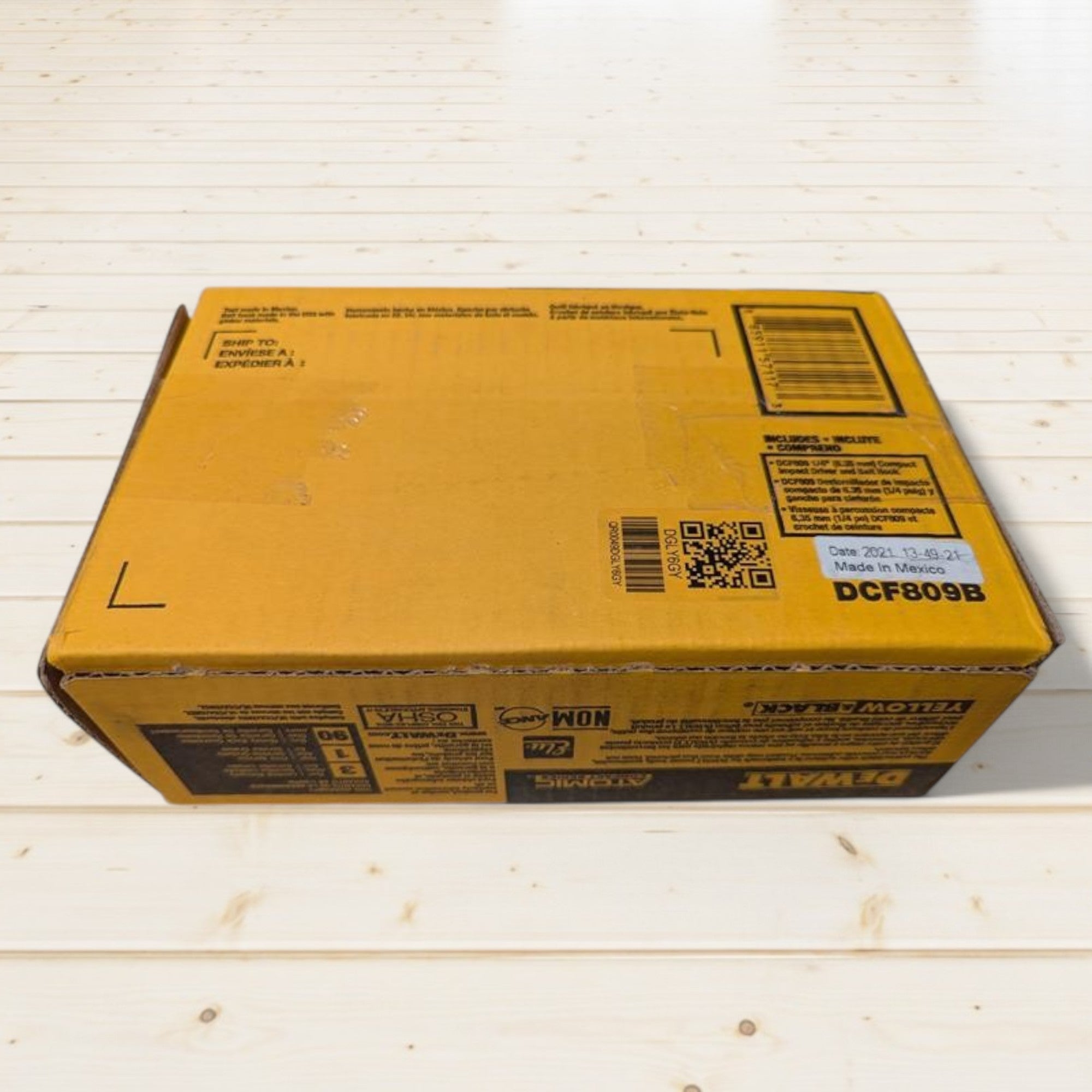 DEWALT (DCF809B) ATOMIC 20V MAX Cordless Brushless Compact 1/4 in. Impact Driver (Tool Only)