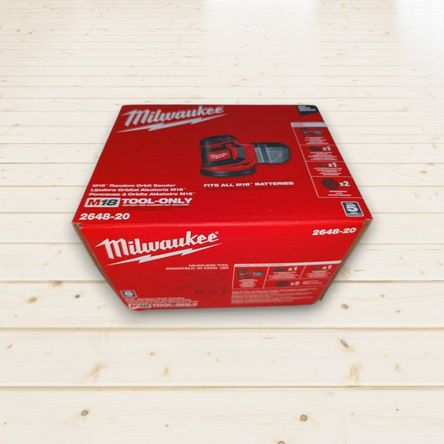 Milwaukee M18 18V Lithium-Ion Cordless 5 in. Random Orbit Sander (Tool-Only) 2648-20