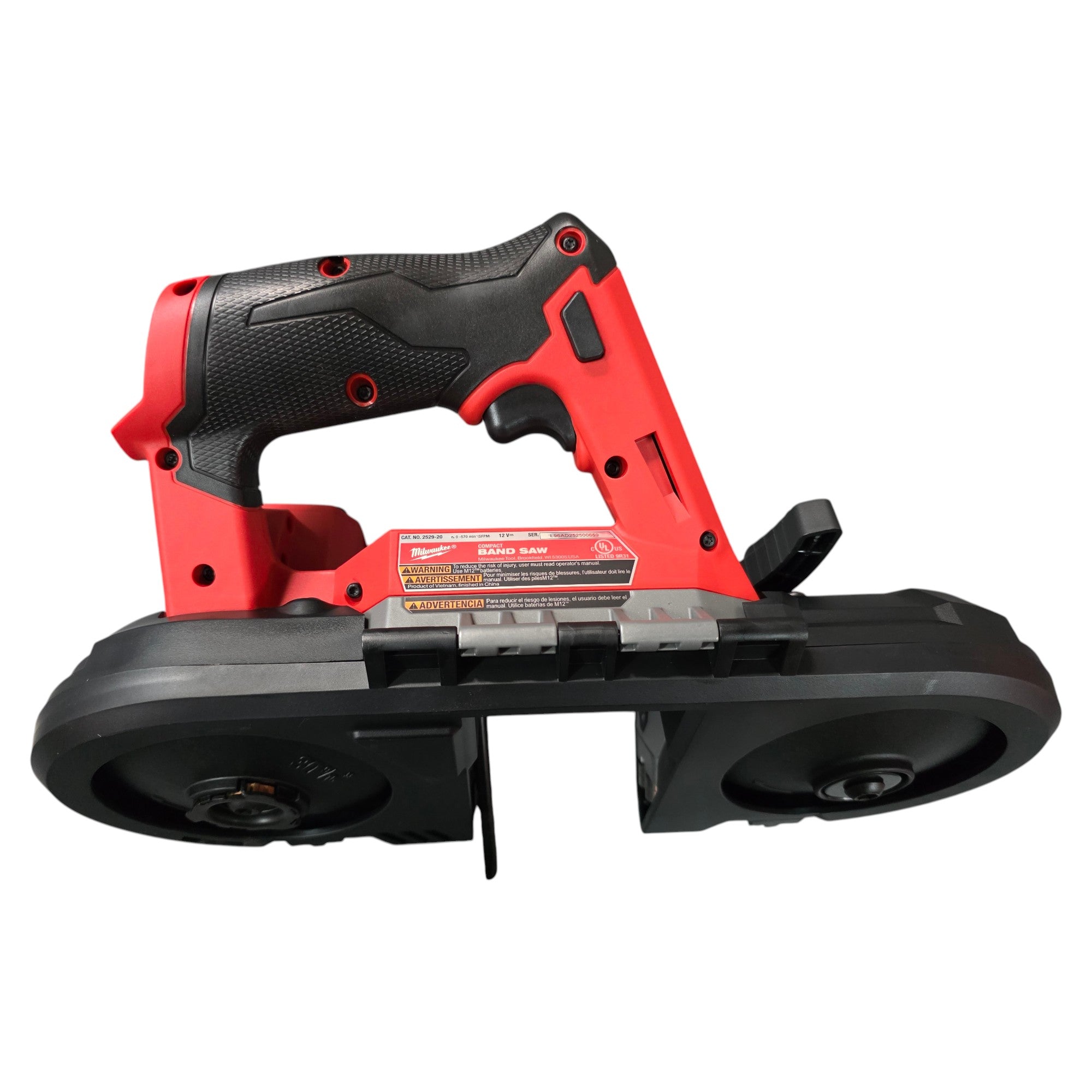 Milwaukee (2529-20) M12 FUEL 12V Lithium-Ion Cordless Compact Band Saw - genuine, brand new in secure, non-retail packaging