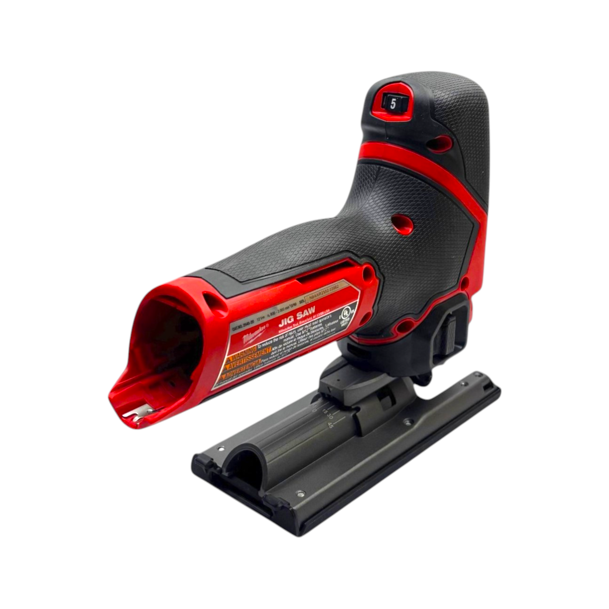 Milwaukee (2545-20) M12 12V Fuel Lithium-Ion Cordless Jig Saw (Tool-Only)