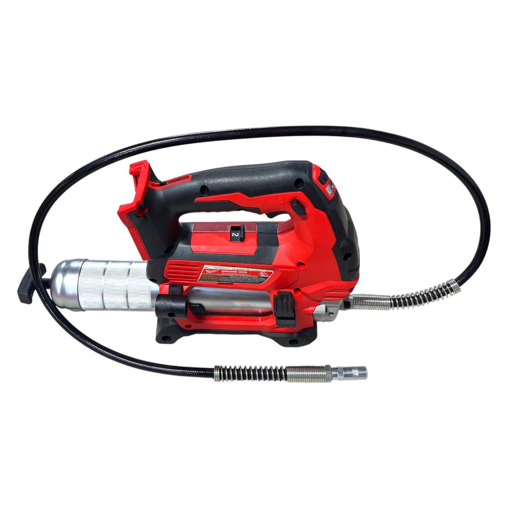 Milwaukee (2646-21CT)  M18 18V Lithium-Ion Cordless Grease Gun 2-Speed with (1) 1.5Ah Batteries, Charger, Tool Bag