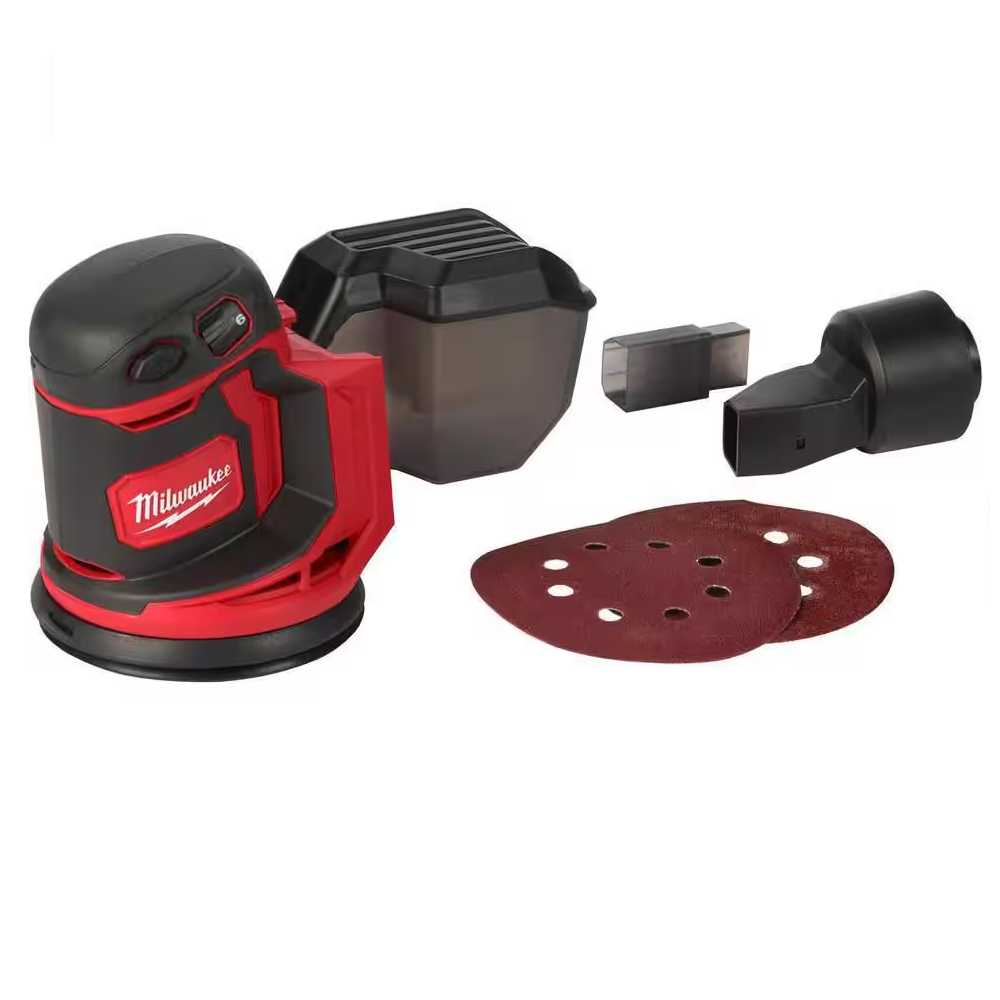 Milwaukee M18 18V Lithium-Ion Cordless 5 in. Random Orbit Sander (Tool-Only) 2648-20