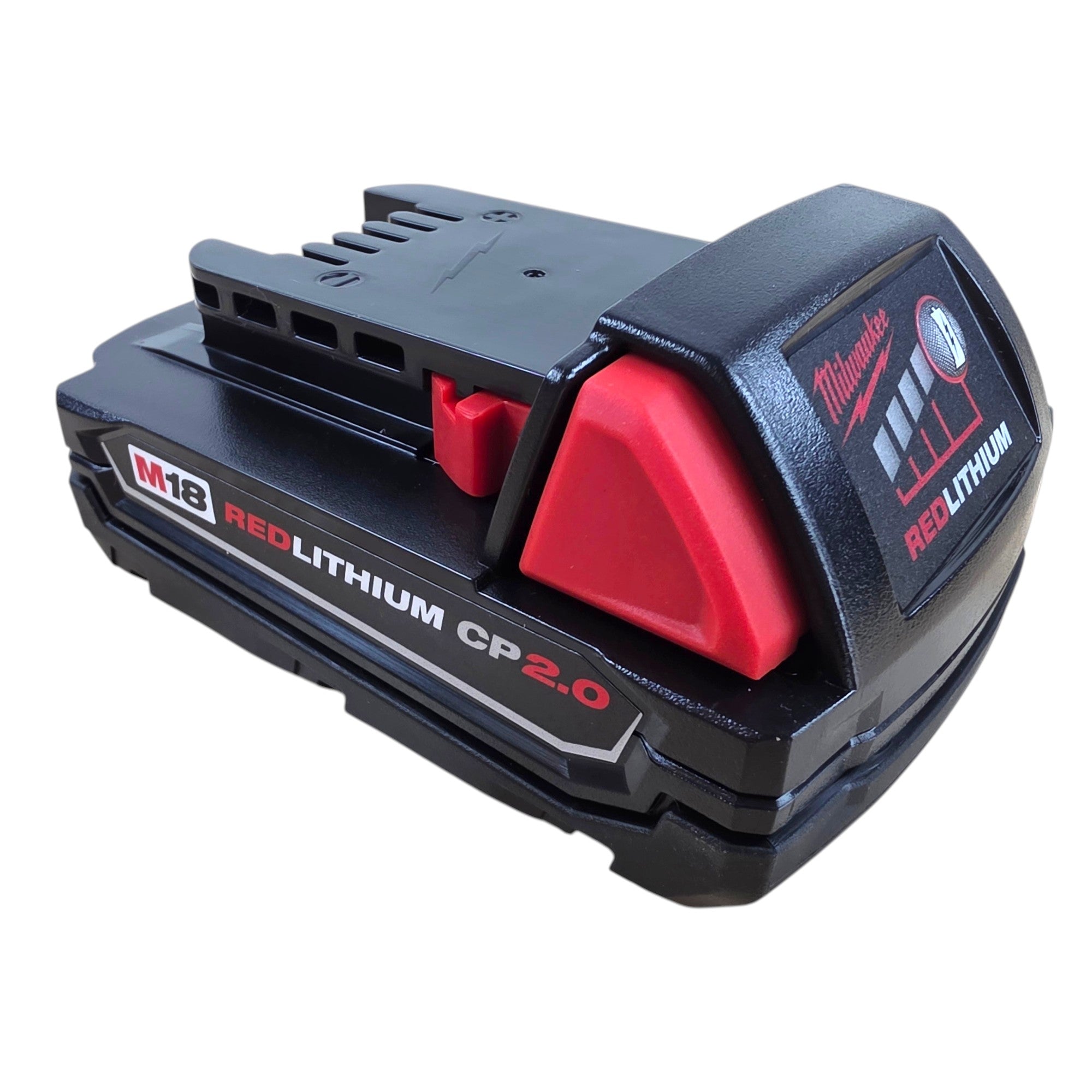 Milwaukee (48-11-1820) M18 18-Volt 2.0 Ah Lithium-Ion Compact Battery - genuine, brand new in secure, non-retail packaging