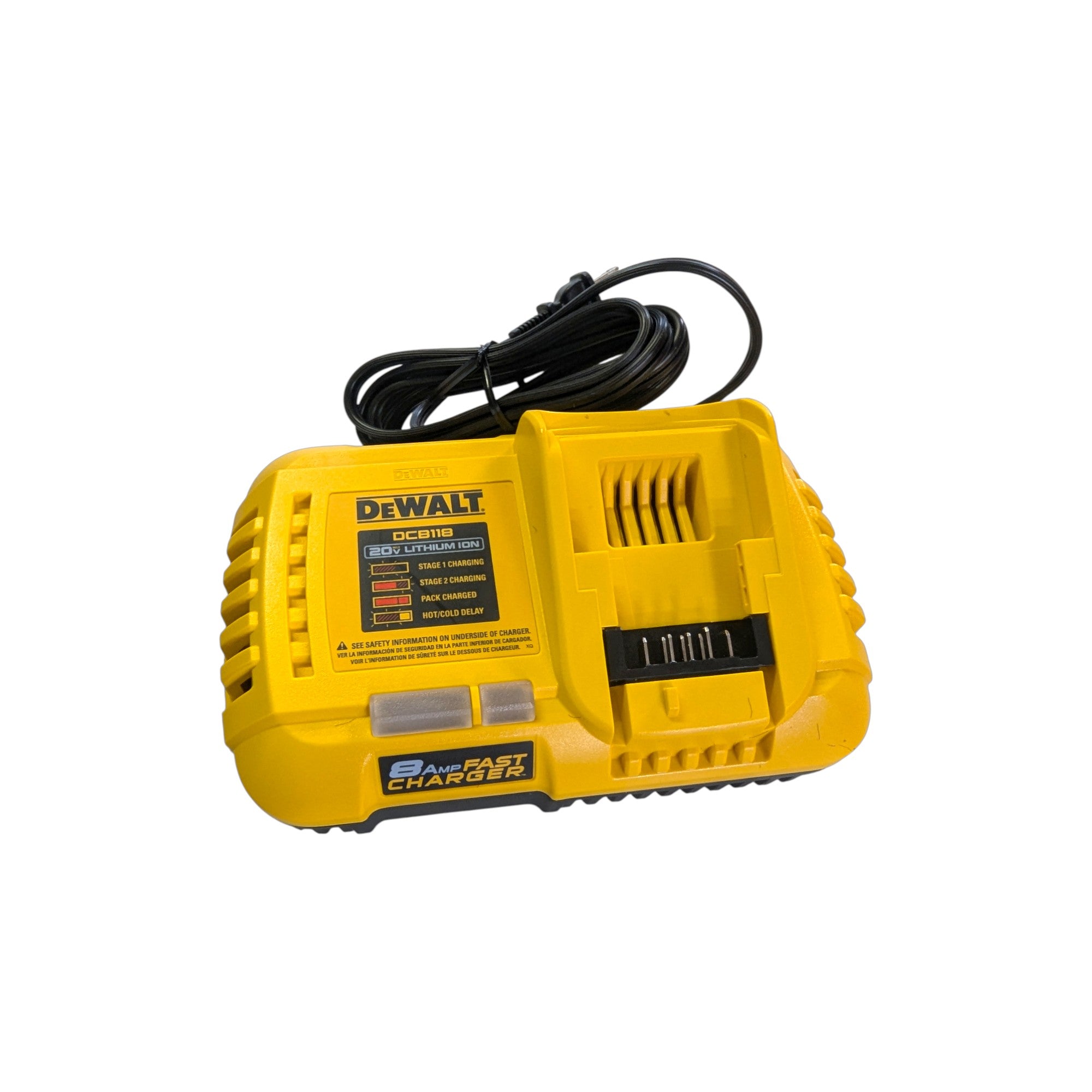Dewalt (DCK299D1W1) 20V MAX XR Lithium-Ion Cordless 2-Tool Combo Kit with 1/2" POWER DETECT Hammer Drill + 1/4" Impact Driver + 8Ah and 2Ah Batteries