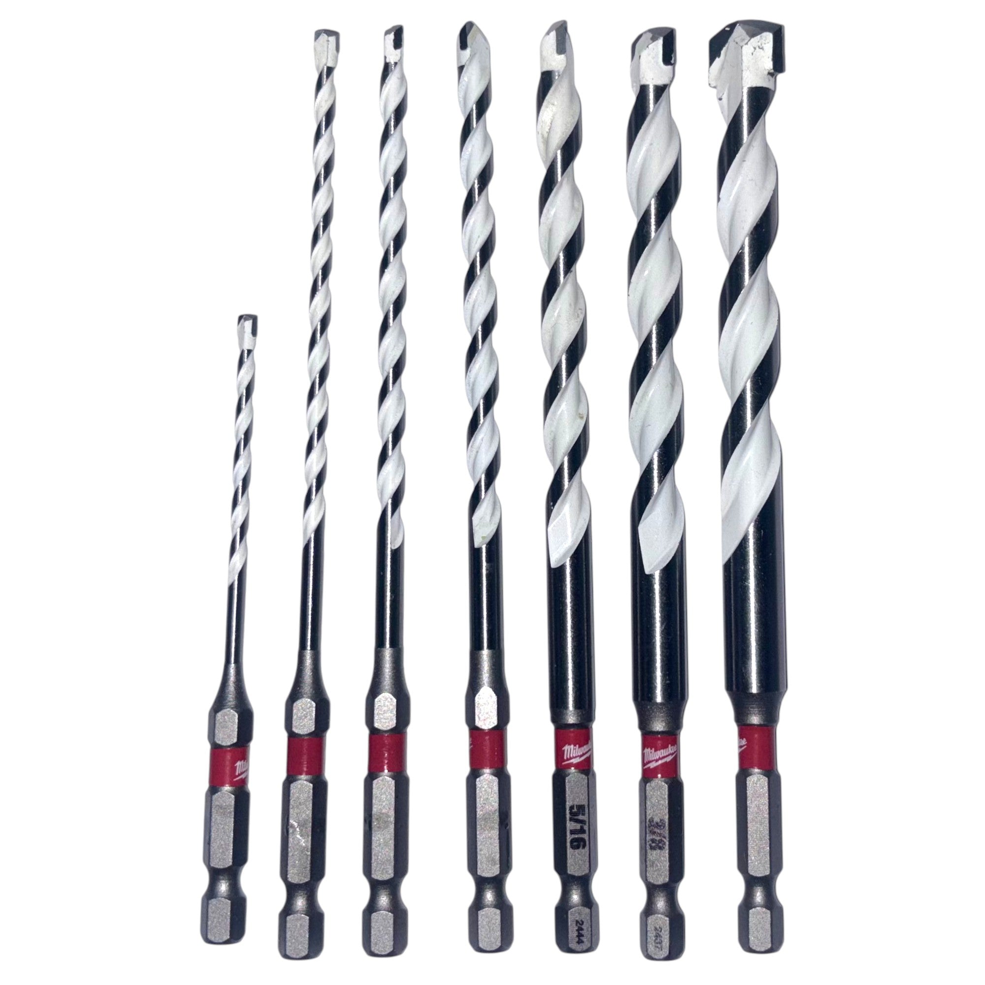 Milwaukee (48-20-8899)  SHOCKWAVE Carbide Multi-Material Drill Percussion Bit Set (7-Piece)