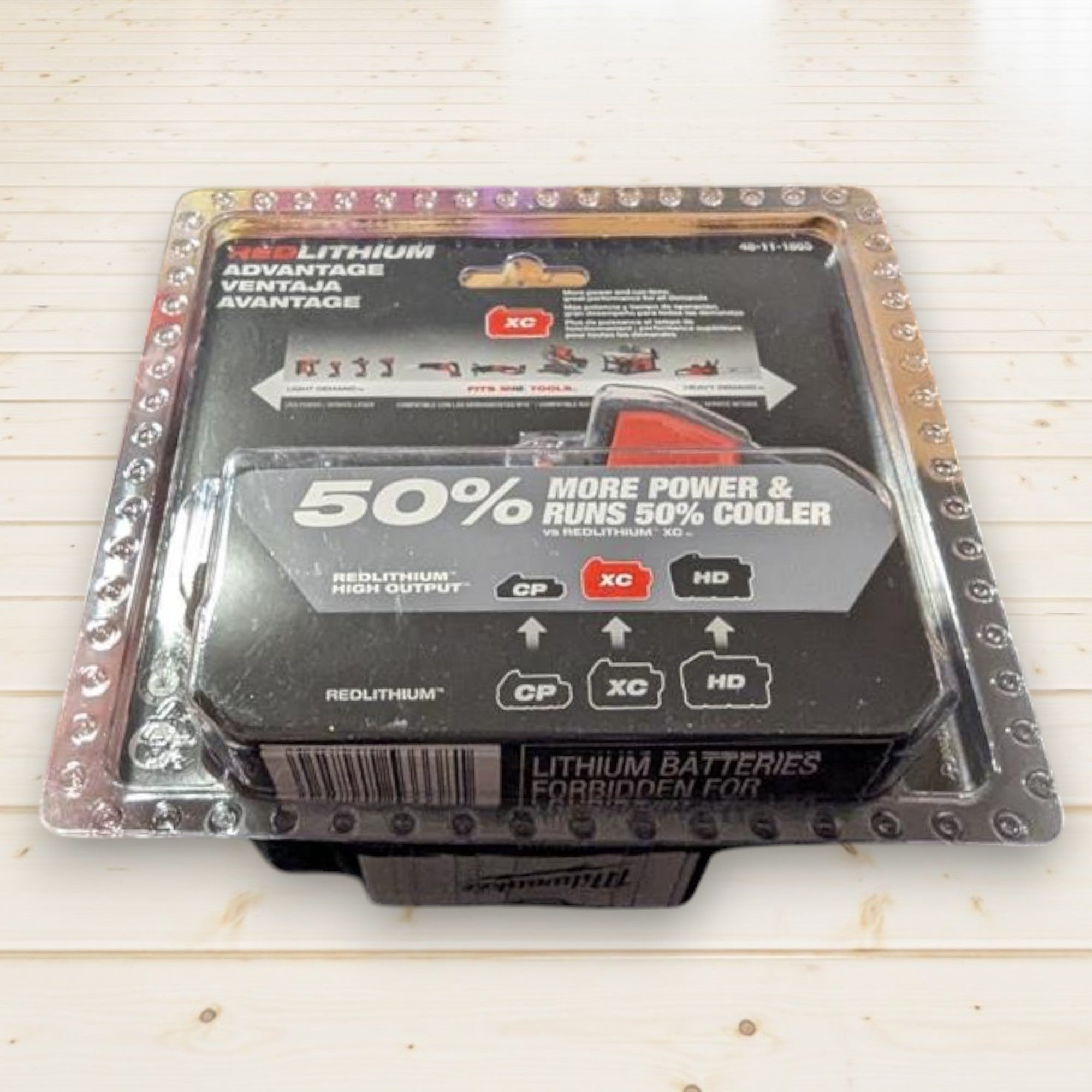 Milwaukee (48-11-1865) M18 18-Volt Lithium-Ion High Output Battery Pack 6.0Ah