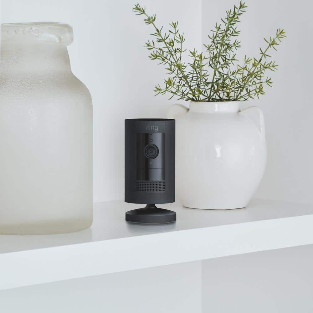 Ring (B0C5QSN9YB) Stick Up Cam Battery - Indoor/Outdoor Smart Security Camera with Two-Way Talk, Color Night Vision, Live View, Black