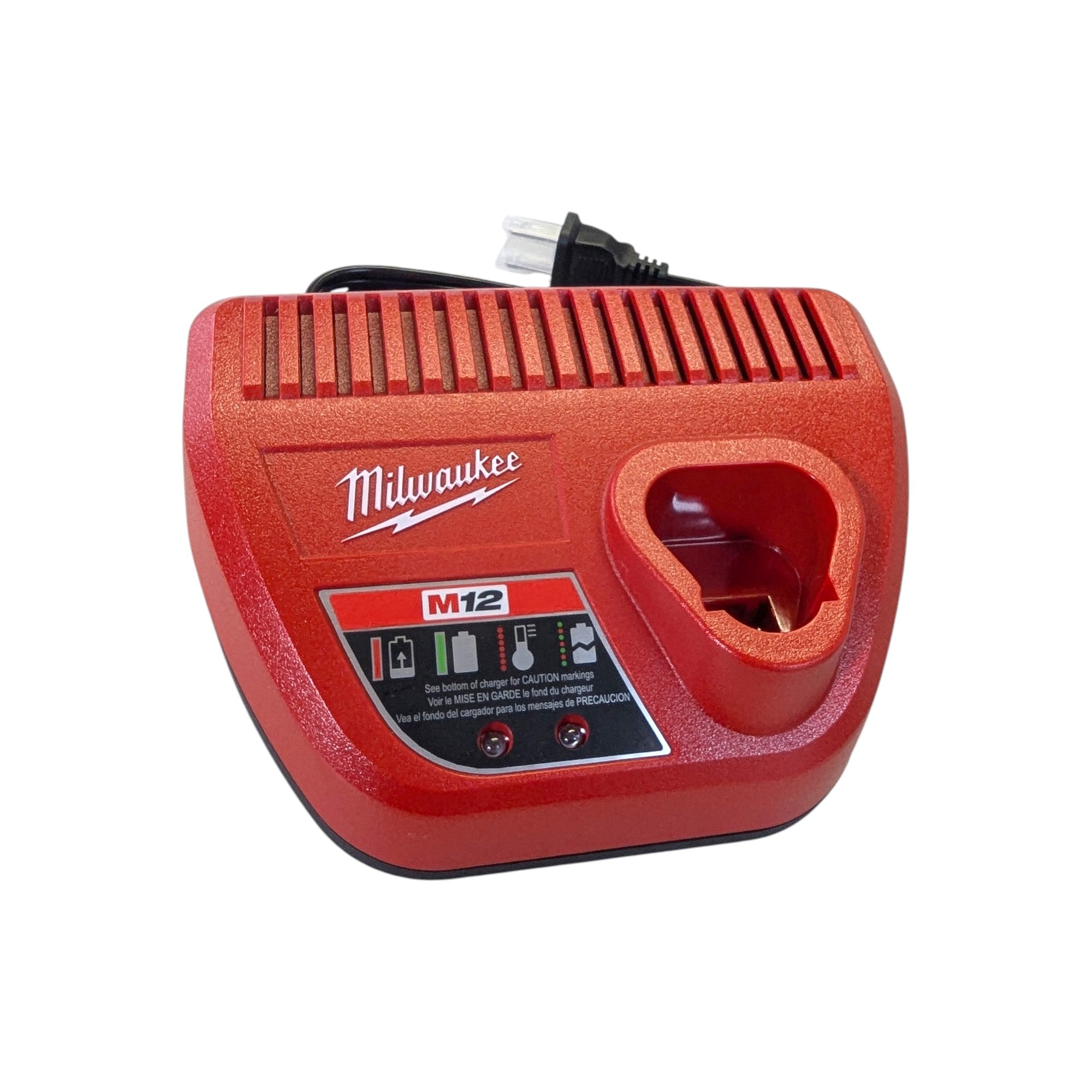 Milwaukee (48-59-2420) M12 12-Volt Lithium-Ion Compact Battery Pack 2.0Ah and Charger Starter Kit