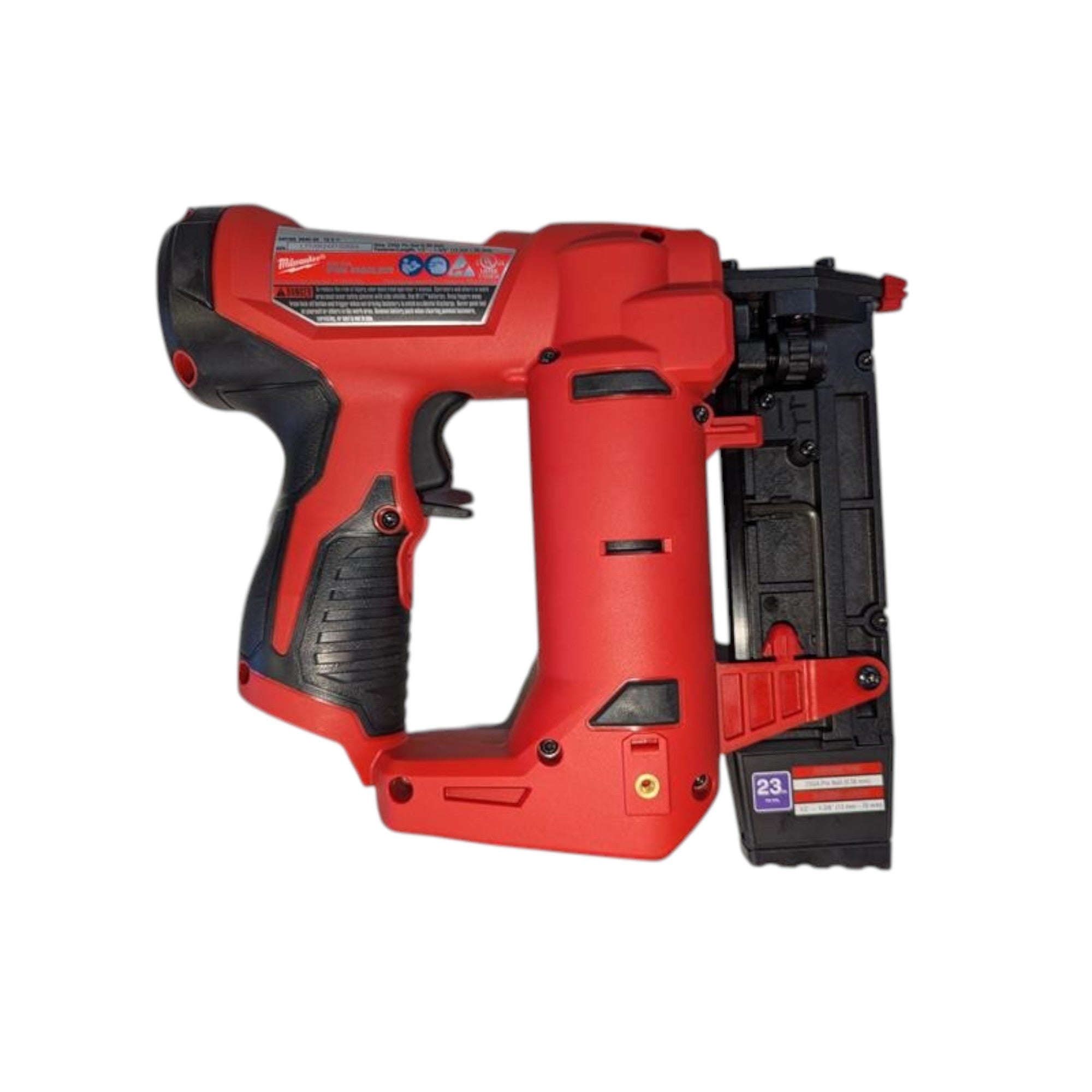 Milwaukee (2540-20) M12 12-Volt 23-Gauge Lithium-Ion Cordless Pin Nailer (Tool-Only)