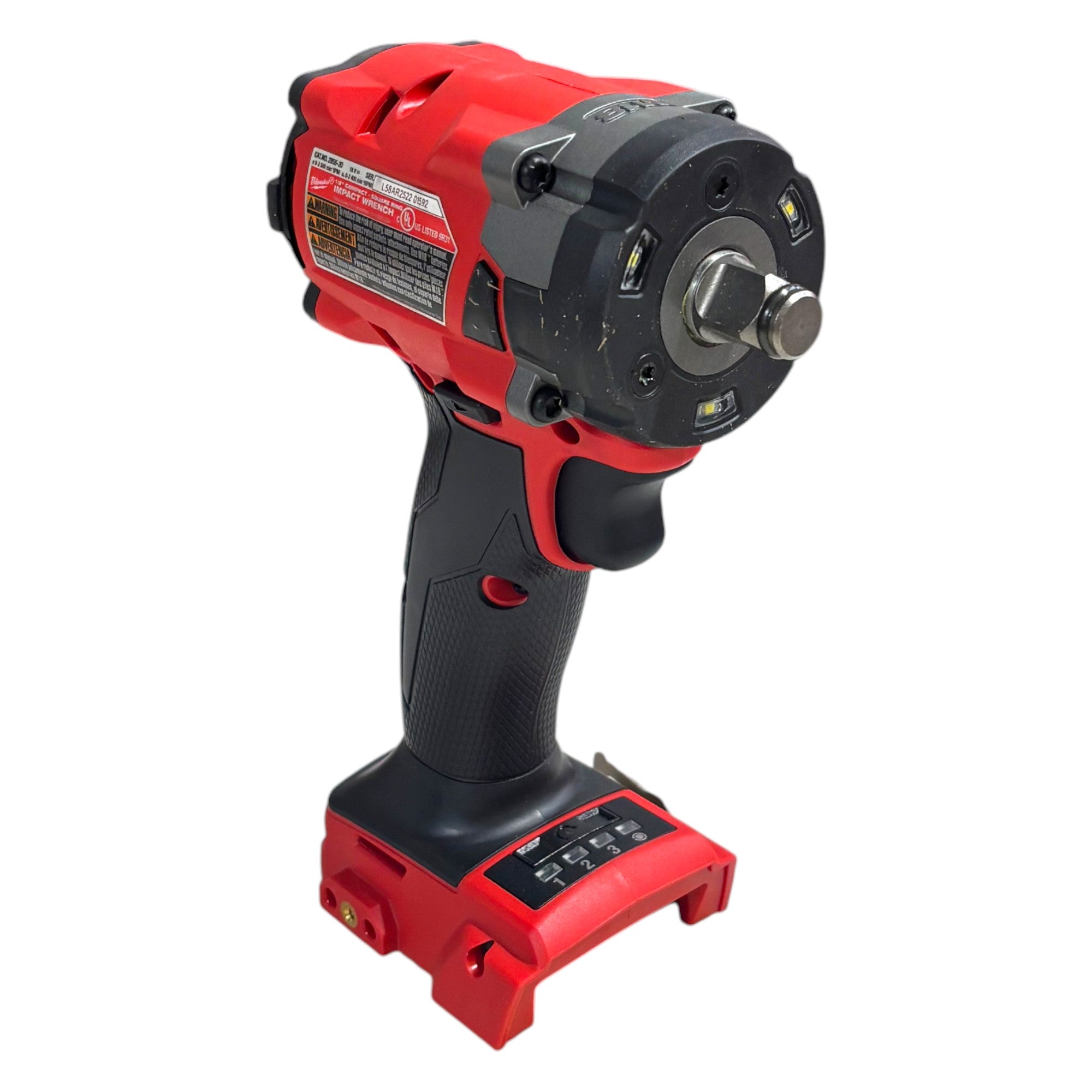 Milwaukee (2855-20) M18 FUEL GEN-3 18V Lithium-Ion Brushless Cordless 1/2 in. Compact Impact Wrench with Friction Ring (Tool-Only)