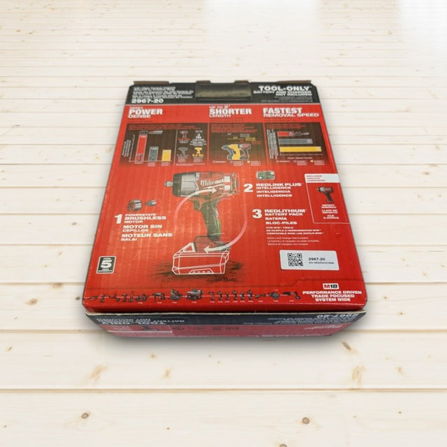 Milwaukee (2967-20) M18 FUEL 18V Lithium-Ion Brushless Cordless 1/2 in. Impact Wrench with Friction Ring (Tool-Only)