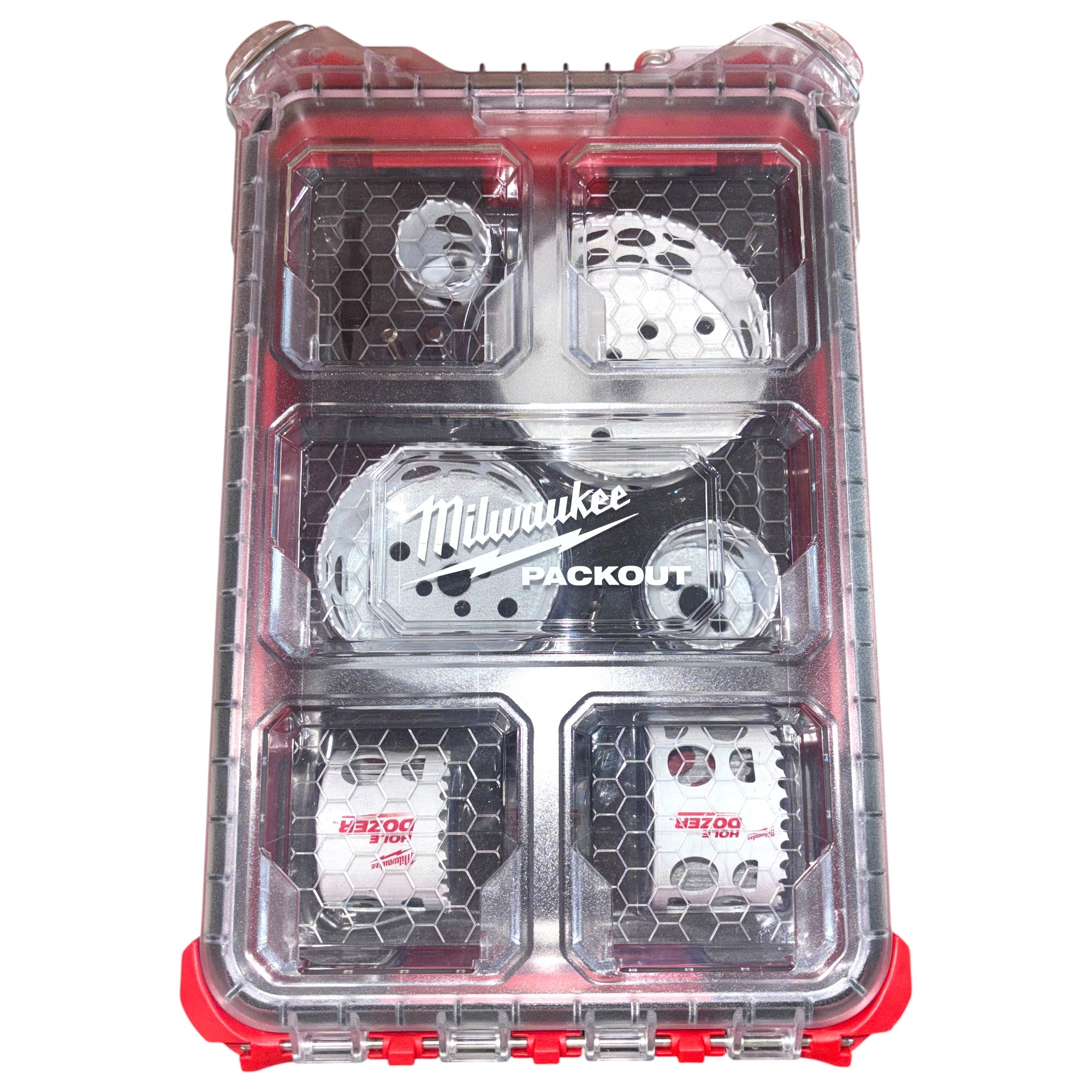 Milwaukee (49-22-5606) Hole Dozer Bi-Metal General Purpose Hole Saw Set with PACKOUT Compact Organizer (10-Piece)