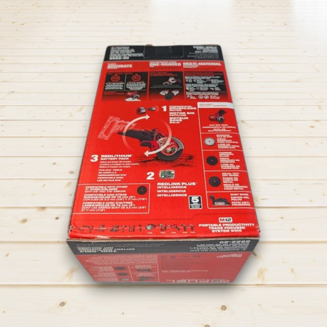 Milwaukee M12 FUEL 12V Lithium-Ion Brushless Cordless 3 in. Cut Off Saw (Tool-Only) 2522-20