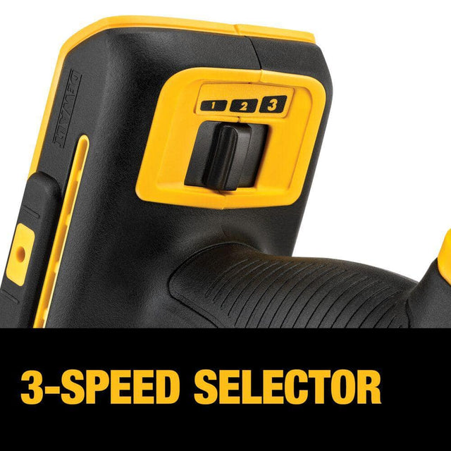 DEWALT (DCS356C1) 20V MAX XR Cordless Brushless 3-Speed Oscillating Multi Tool with (1) 20V 1.5Ah Battery and Charger