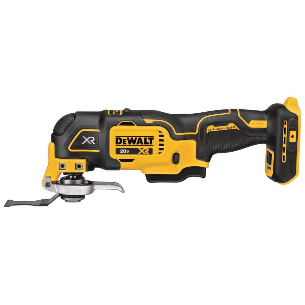 DEWALT (DCS356C1) 20V MAX XR Cordless Brushless 3-Speed Oscillating Multi Tool with (1) 20V 1.5Ah Battery and Charger