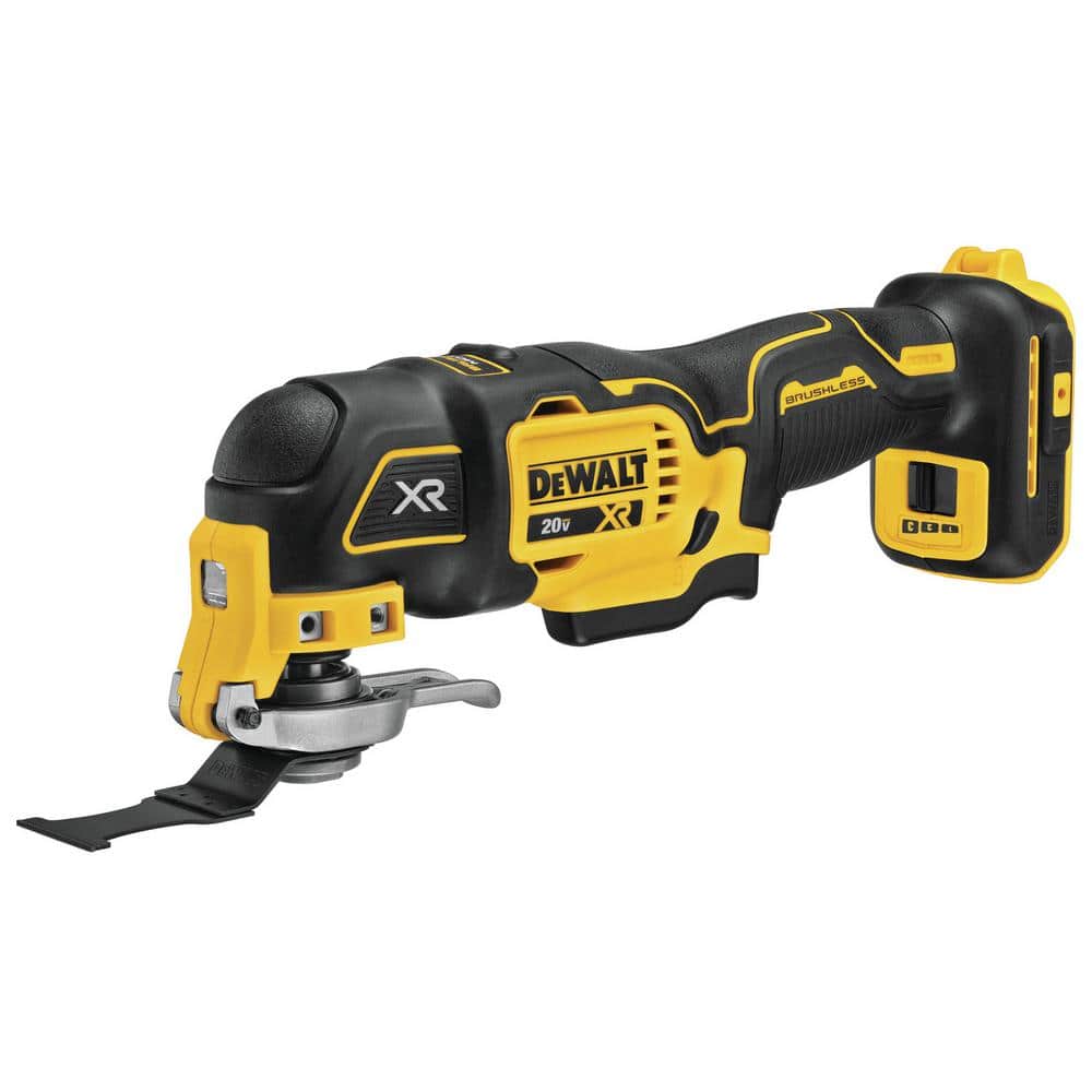 DEWALT (DCS356C1) 20V MAX XR Cordless Brushless 3-Speed Oscillating Multi Tool with (1) 20V 1.5Ah Battery and Charger