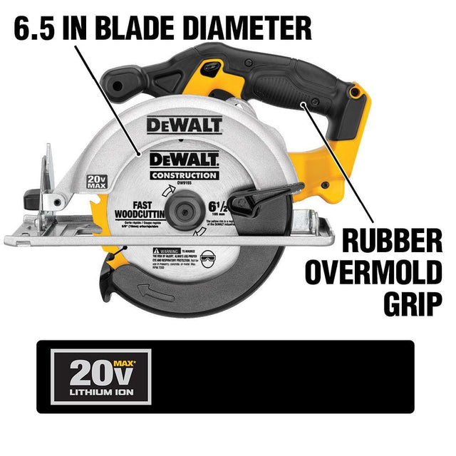 DEWALT (DCK423D2) 20V MAX Cordless 4 Tool Combo Kit with (2) 20V 2.0Ah Batteries and Charger