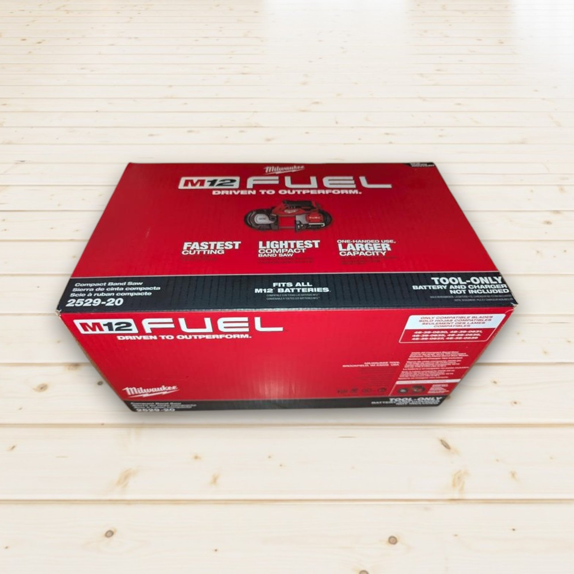 Milwaukee (2529-20) M12 FUEL 12V Lithium-Ion Cordless Compact Band Saw (Tool-Only)