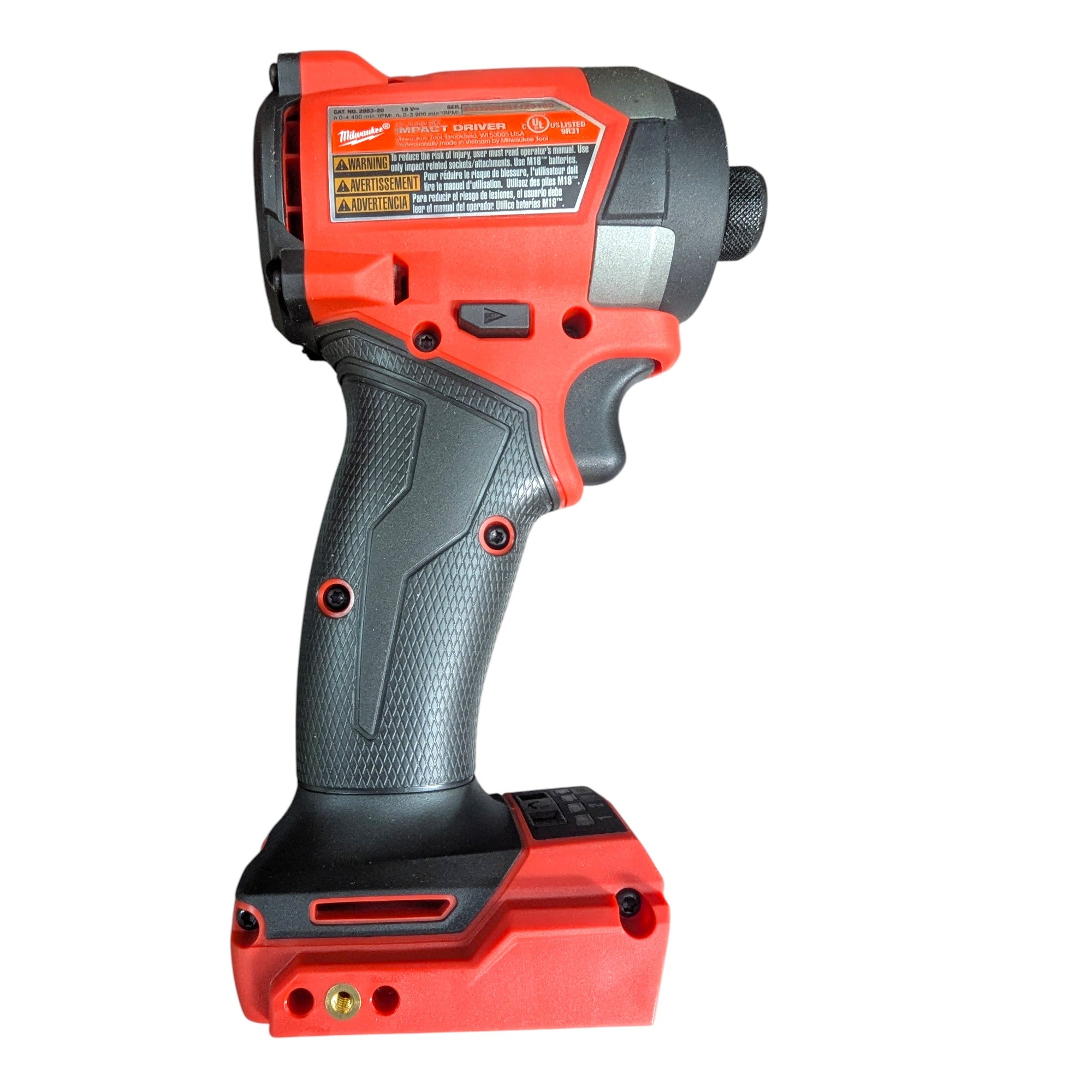 Milwaukee (2953-20) M18 FUEL 18V Lithium-Ion Brushless Cordless 1/4 in. Hex Impact Driver (Tool-Only)