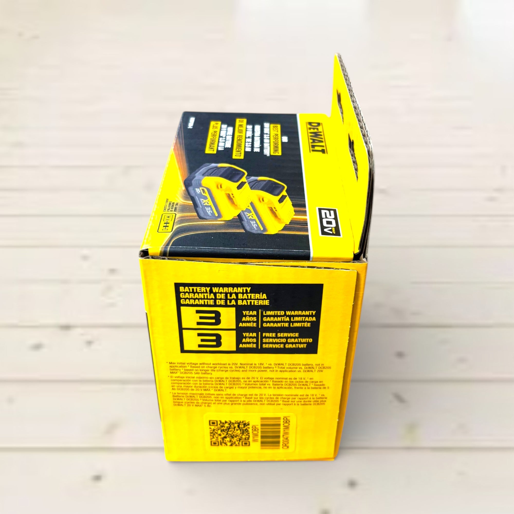 DEWALT (DCBP320-2)  20V MAX XR POWERSTACK Lithium-Ion 3.5 Ah Battery (2 -Pack)
