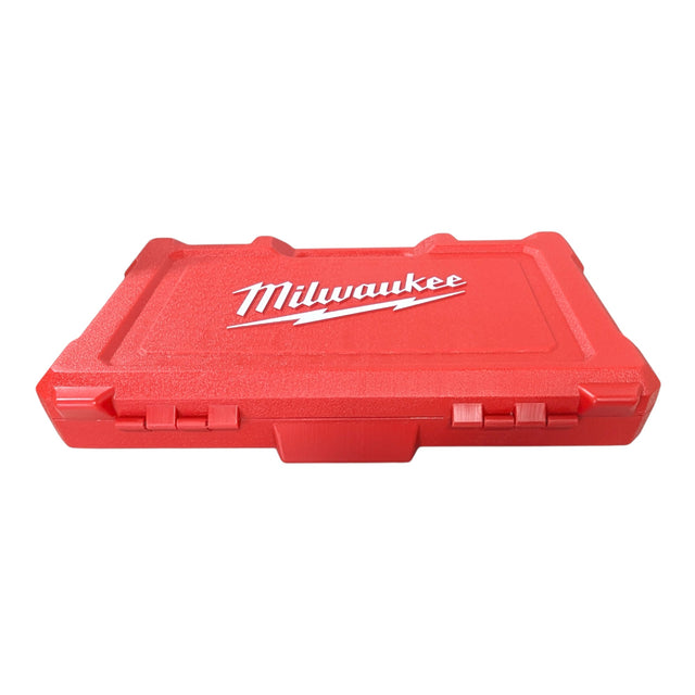 Milwaukee (49-66-7012) SHOCKWAVE 1/2 in. Drive SAE 6 Point Impact Socket Set (19-Piece)
