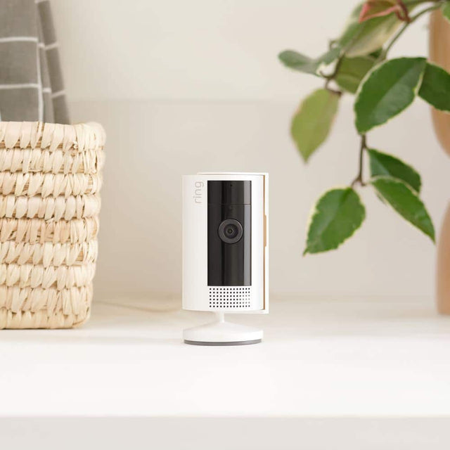 Ring (B0B6GLQJMV) Indoor Cam (2nd Gen) - Plug-In Smart Security Wifi Video Camera, with Included Privacy Cover, Night Vision, White